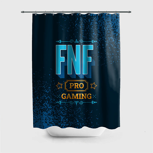 Шторка для ванной Игра FNF: pro gaming / 3D-принт – фото 1