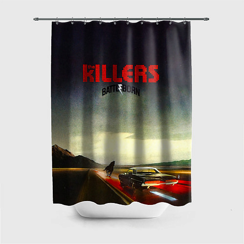 Шторка для ванной Battle Born - The Killers / 3D-принт – фото 1