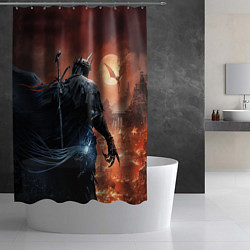 Шторка для душа The lords of the fallen герой, цвет: 3D-принт — фото 2