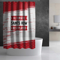 Шторка для душа Saints Row: Best Player Ultimate, цвет: 3D-принт — фото 2