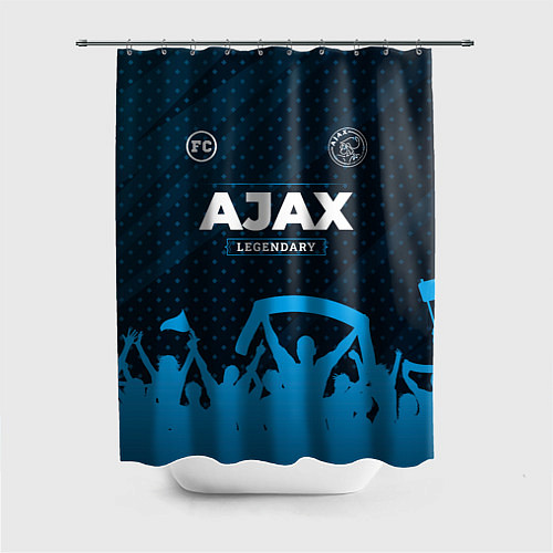 Шторка для ванной Ajax legendary форма фанатов / 3D-принт – фото 1