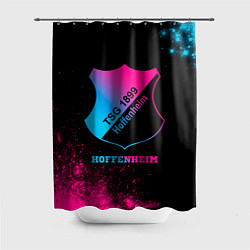 Шторка для душа Hoffenheim - neon gradient, цвет: 3D-принт