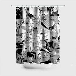 Шторка для ванной Да я паук и что с того pattern