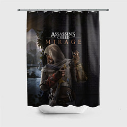 Шторка для душа Скрытый Басим Assassins creed mirage, цвет: 3D-принт