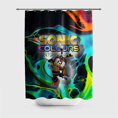 Шторка для ванной Charmy Bee - Sonic - Video game / 3D-принт – фото 1