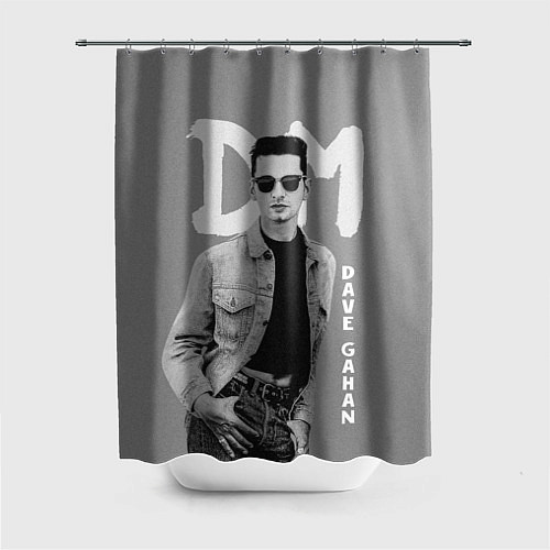 Шторка для ванной Dave Gahan - Depeche Mode / 3D-принт – фото 1
