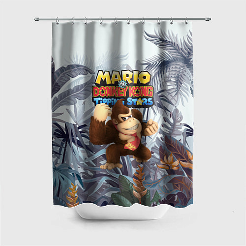 Шторка для ванной Mario Donkey Kong - Nintendo - Gorilla / 3D-принт – фото 1