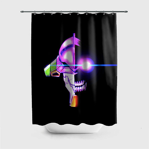 Шторка для ванной Evangelion neon / 3D-принт – фото 1