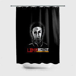 Шторка для душа Limp bizkit Wes Borland, цвет: 3D-принт