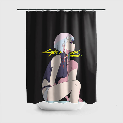 Шторка для ванной Sweet Lucy / 3D-принт – фото 1