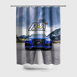 Шторка для ванной Audi ABT - sportsline на трассе