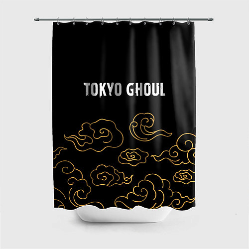 Шторка для ванной Tokyo Ghoul anime clouds / 3D-принт – фото 1