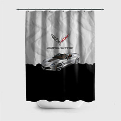 Шторка для ванной Chevrolet Corvette - motorsport