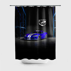 Шторка для душа Dodge Viper SRT GTS, цвет: 3D-принт