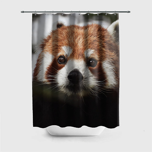 Шторка для ванной Малая панда / 3D-принт – фото 1