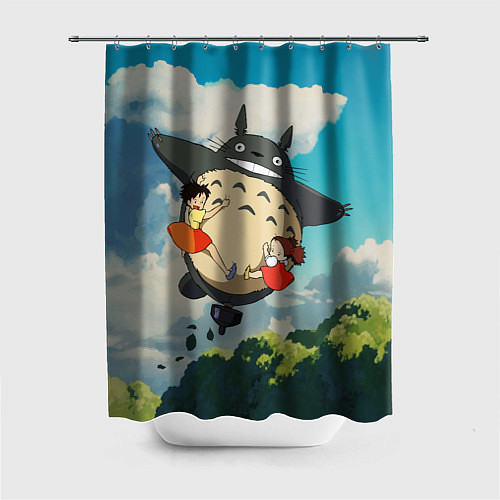 Шторка для ванной Flight Totoro / 3D-принт – фото 1