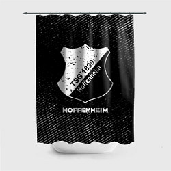 Шторка для ванной Hoffenheim с потертостями на темном фоне