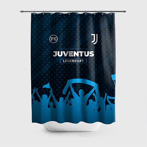 Шторка для ванной Juventus legendary форма фанатов / 3D-принт – фото 1