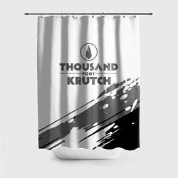 Шторка для душа Thousand Foot Krutch логотип, цвет: 3D-принт