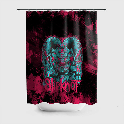 Шторка для ванной Monster Slipknot / 3D-принт – фото 1