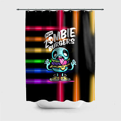 Шторка для ванной Zombie burgers - Pop Art