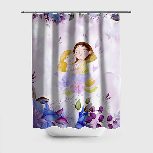 Шторка для ванной Подарок любимой мамочке! / 3D-принт – фото 1