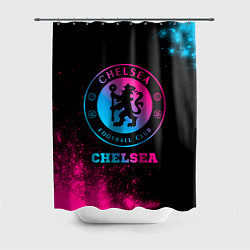 Шторка для ванной Chelsea - neon gradient