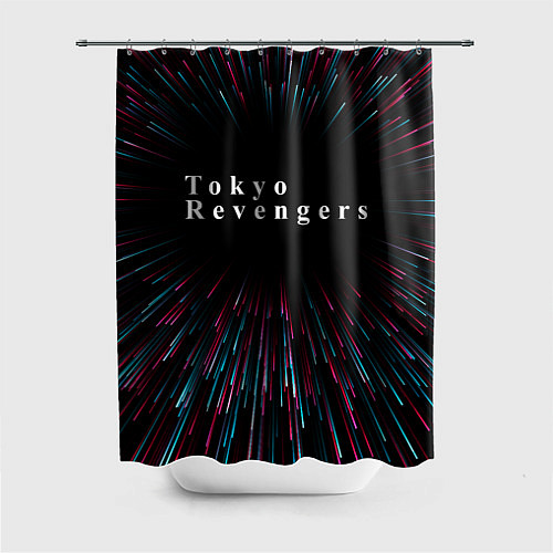 Шторка для ванной Tokyo Revengers infinity / 3D-принт – фото 1