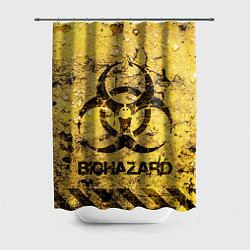 Шторка для ванной Danger biohazard