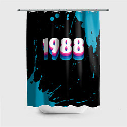 Шторка для душа Made in 1988: vintage art, цвет: 3D-принт