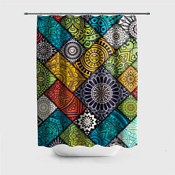 Шторка для ванной Patterned mosaic