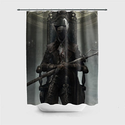 Шторка для ванной Bloodborne охотник