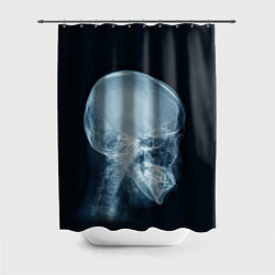 Шторка для ванной Рентген головы