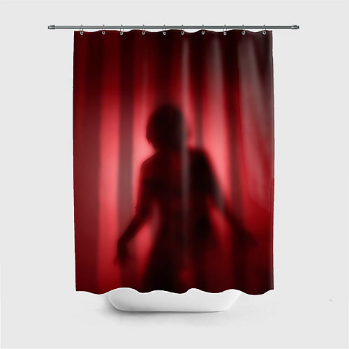 Шторка для ванной Horror stories / 3D-принт – фото 1