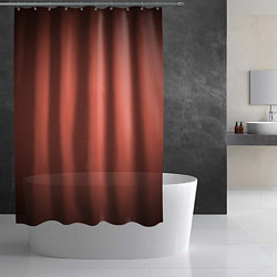 Шторка для душа Коралловый градиент, цвет: 3D-принт — фото 2