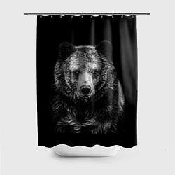 Шторка для ванной Медведь тотем славян