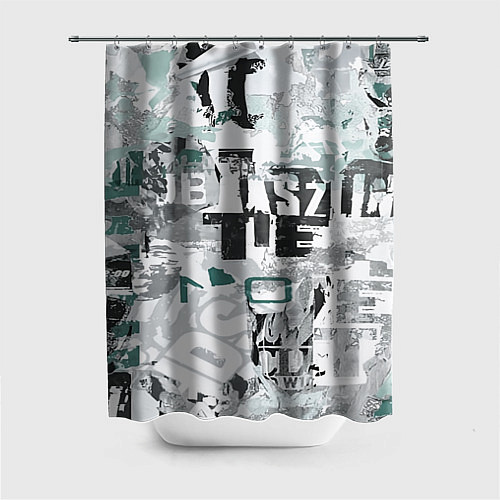 Шторка для ванной Ice Tea Style / 3D-принт – фото 1
