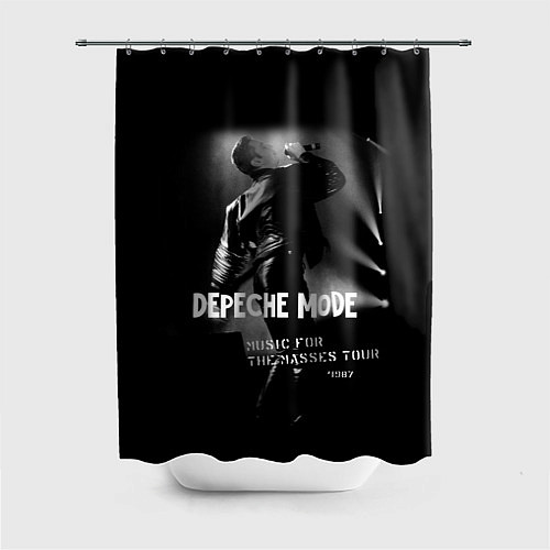 Шторка для ванной Depeche Mode - Music for the Masses tour / 3D-принт – фото 1