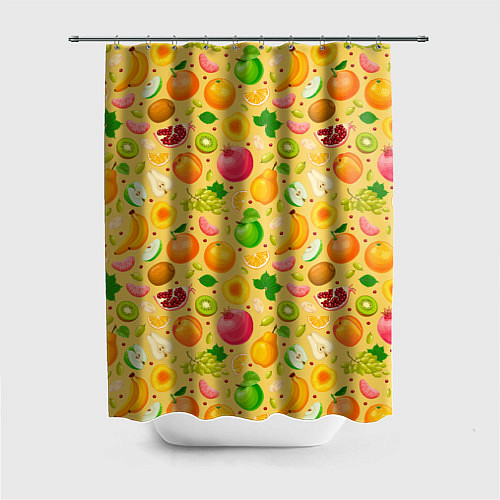 Шторка для ванной Fruit abundance / 3D-принт – фото 1