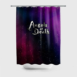 Шторка для душа Angels of Death gradient space, цвет: 3D-принт