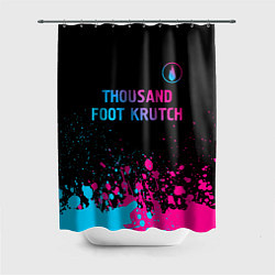 Шторка для ванной Thousand Foot Krutch - neon gradient: символ сверх