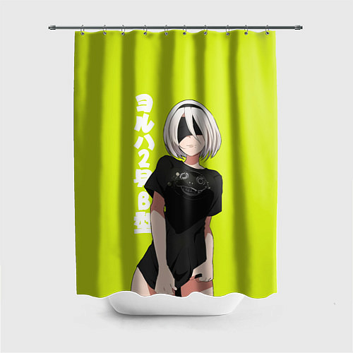 Шторка для ванной YoRHa 2-gou B-gata / 3D-принт – фото 1