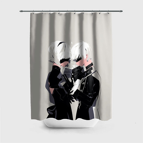 Шторка для ванной Йорха-2B и Йорха-9S / 3D-принт – фото 1