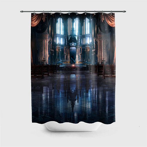 Шторка для ванной Dark Souls III - Зал / 3D-принт – фото 1