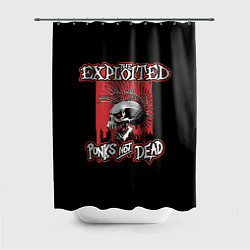 Шторка для ванной Exploited - punks not dead