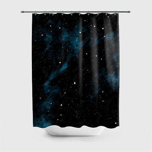 Шторка для ванной Мрачная галактика / 3D-принт – фото 1