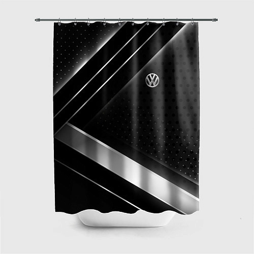 Шторка для ванной Volkswagen sign / 3D-принт – фото 1