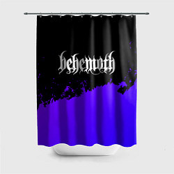 Шторка для ванной Behemoth purple grunge