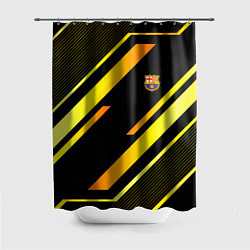 Шторка для ванной ФК Барселона эмблема