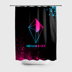 Шторка для ванной No Mans Sky - neon gradient